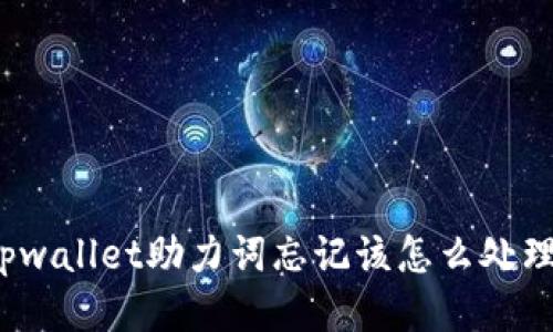 tpwallet助力词忘记该怎么处理？